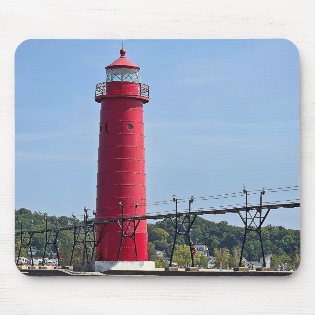 Tapis De Souris Grand Haven Lighthouse (Devant)