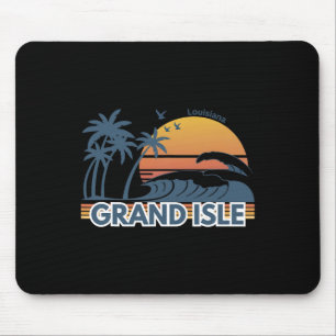 Tapis De Souris Grand Isle Louisiane Hommes Femmes Vacances Été