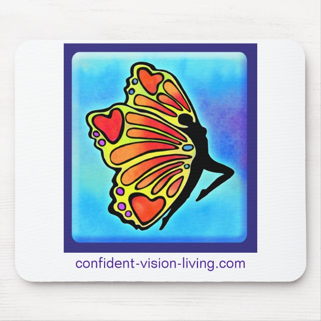 Tapis De Souris Grand logo Mousepad de CVL (Devant)