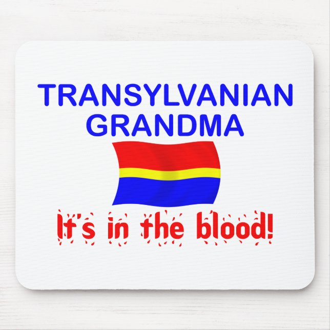 Tapis De Souris Grand-maman de Transylvanian - sang (Devant)