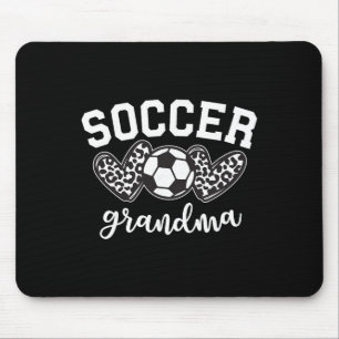 Tapis De Souris Grand-mère de football Grand-mère de football Jour