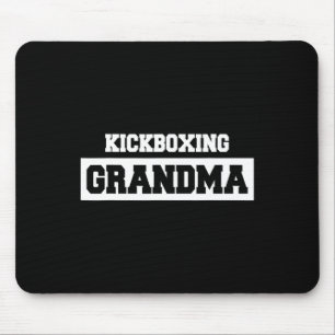 Tapis De Souris Grand-mère de kickboxing - Kickboxeur