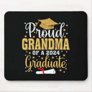 Tapis De Souris Grand-Mère D'Un Diplômé De 2024 Pour Diplôme Famil