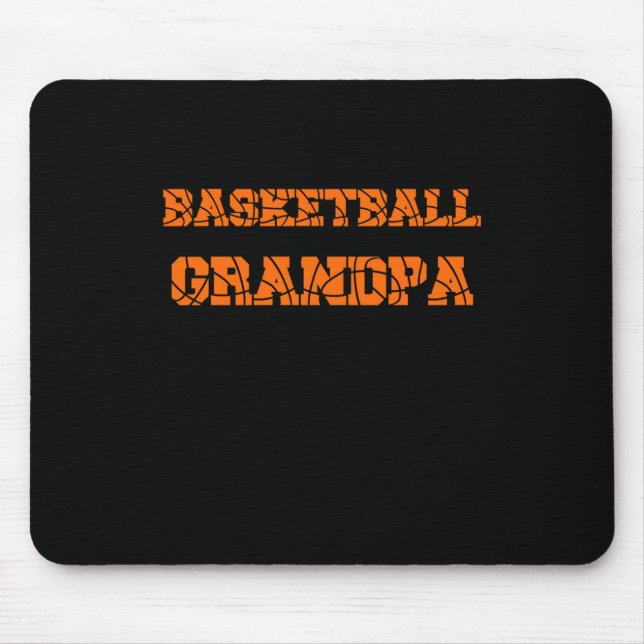 Tapis De Souris Grand père de basket (Devant)
