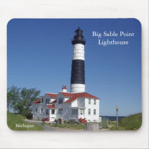 Tapis De Souris Grand phare de Sable Point mousepac
