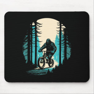 Tapis De Souris Grand pied de montagne Sasquatch Vtt Vélo Forestie