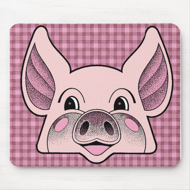 Tapis De Souris Grand porc (Devant)