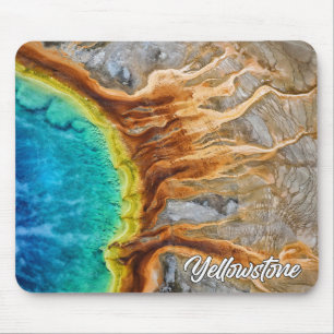 Tapis De Souris Grand Prismatic Spring Parc national de Yellowston