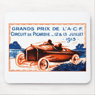 Tapis De Souris Grand Prix automobile de 1913
