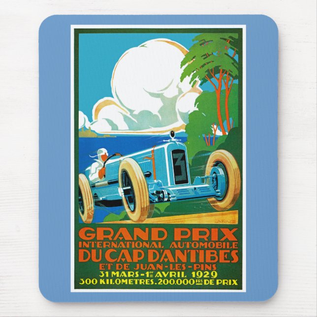 Tapis De Souris Grand Prix du Casquette d'Antibes (Devant)