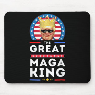 Tapis De Souris Grand Roi Trump Biden politique Ultra Mega P
