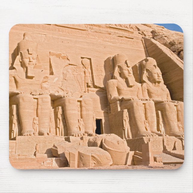 Tapis De Souris Grand Temple d'Abou Simbel - Ramses II - Egypte (Devant)
