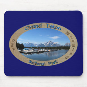 Tapis De Souris Grand Teton, États-Unis, Wyoming National Park