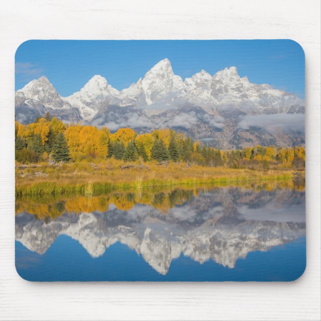 Tapis De Souris Grand Teton Mountains Wyoming (Devant)