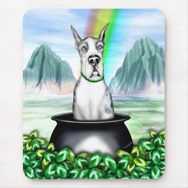 Tapis De Souris Grande Danse MerleB Pot O Or (Devant)