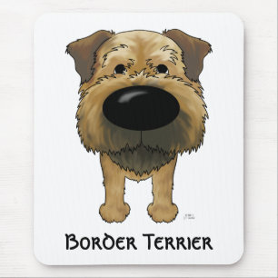 Tapis De Souris Grande frontière Terrier de nez