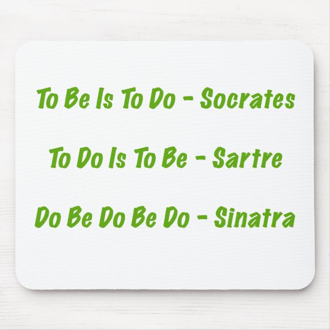 Tapis De Souris Grandes citations Mousepad de Sorta (Devant)
