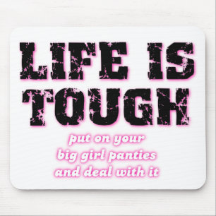 Tapis De Souris Grandes culottes Mousepad drôle de fille