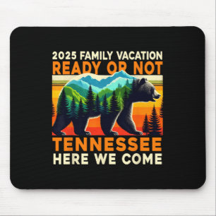 Tapis De Souris Grandes montagnes fumées Tennessee Vacances en fam