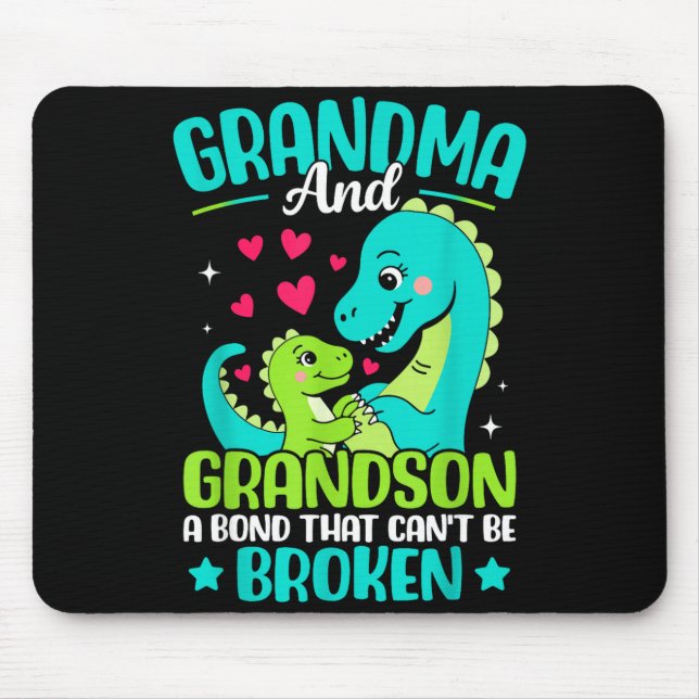 Tapis De Souris Grandma And Grandson A Bond That Can't Be Broken D (Devant)