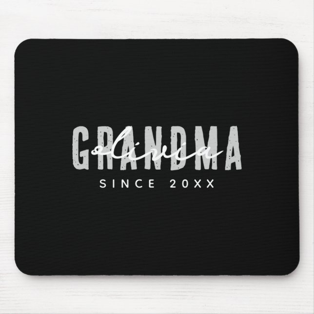 Tapis De Souris Grandma Since 20xx Modern Simple Preppy  (Devant)