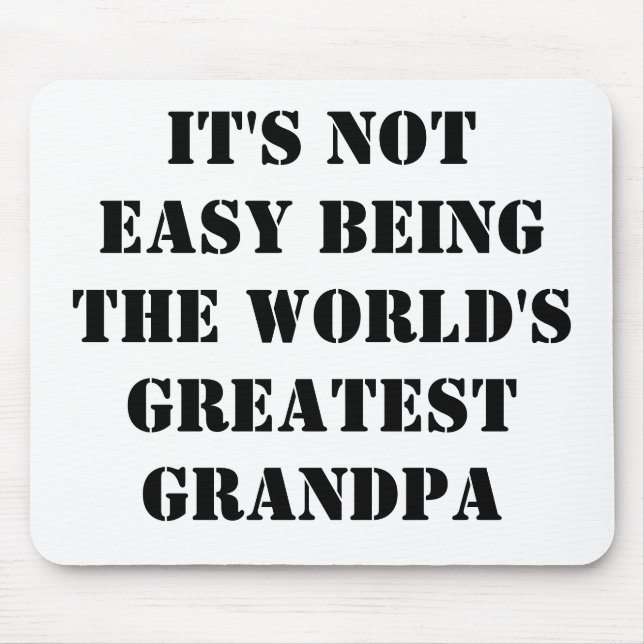 Tapis De Souris Grandpa (Devant)
