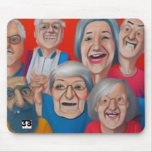 Tapis De Souris Grands-parents