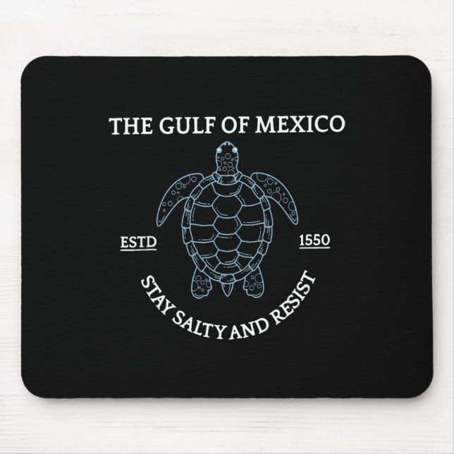 Tapis De Souris Graphic Sea Turtle Golfe Du Mexique Est 1550 (Devant)