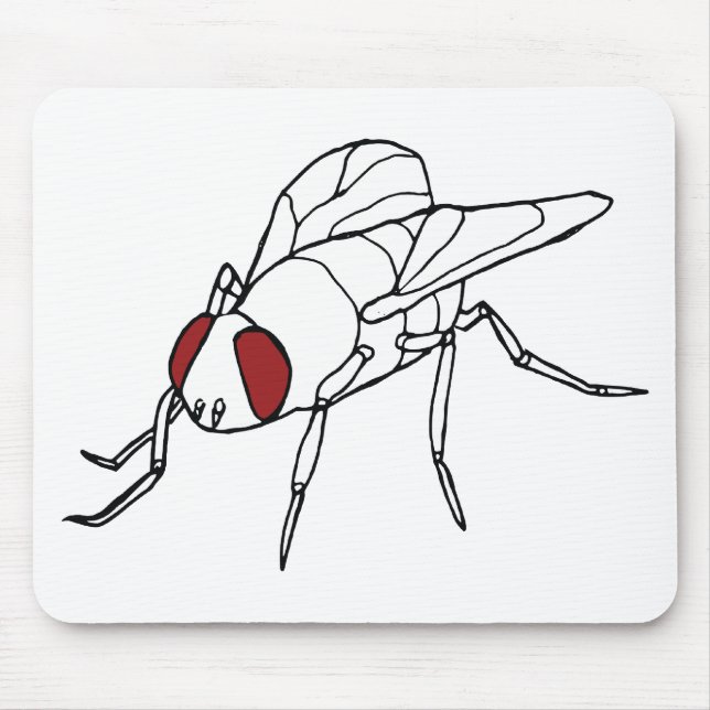 Tapis De Souris graphique animal d'illustration d'insecte de (Devant)