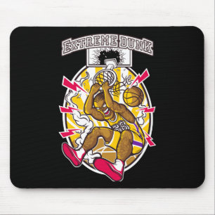 Tapis De Souris Graphique de basket-ball