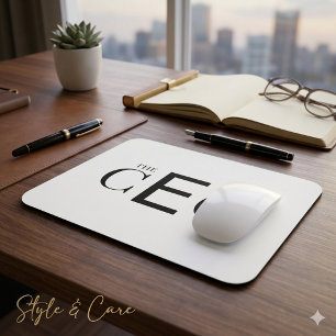 Tapis de souris graphique de bureau professionnel
