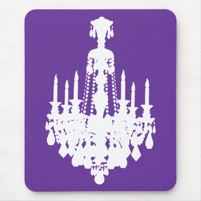 Tapis De Souris Graphique de lustre ancien (Devant)