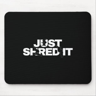 Tapis De Souris Graphique de snowboard - Juste Partager