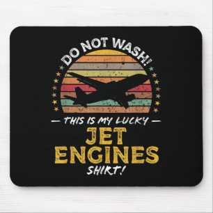 Tapis De Souris Graphique des devis d'avion amusant des moteurs à