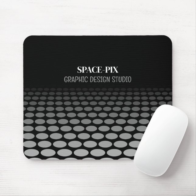 Tapis De Souris Graphique monochrome, Graphiste (Avec souris)