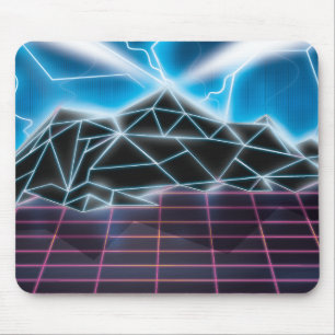 Tapis De Souris Graphisme de jeu vidéo rétro des années 80