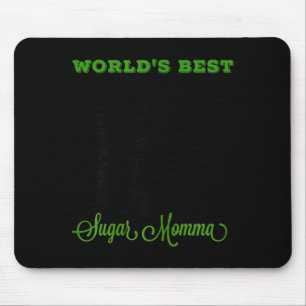 Tapis De Souris Graphisme de la fête des mères 'mamma sucrée' du m