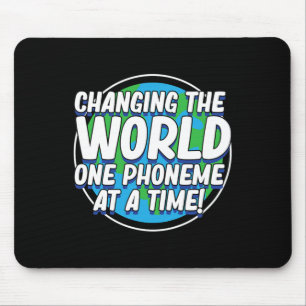 Tapis De Souris Graphisme du thérapeute mondial de sensibilisation