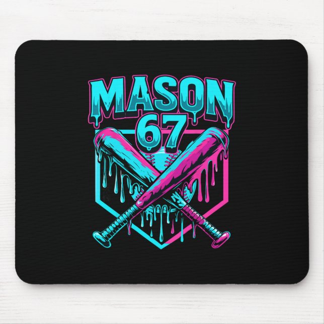 Tapis De Souris Graphismes drôles de crème glacée Mason 67 Meme  (Devant)