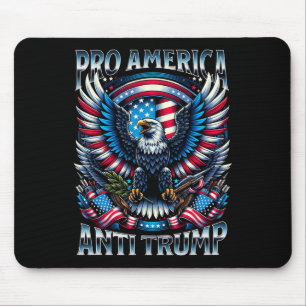 Tapis De Souris Gras Et Coloré Pro-amérique Anti-trump – Affirmez