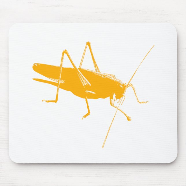 Tapis De Souris Grasshopper d'Orange (Devant)
