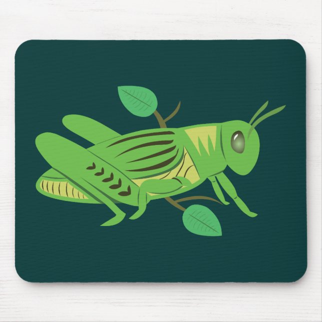 Tapis De Souris Grasshopper vert (Devant)
