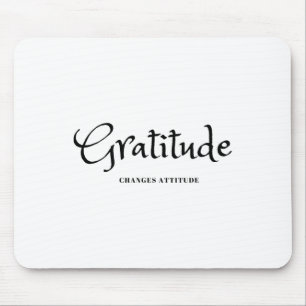 Tapis De Souris Gratitude Changements Attitude Thanksgiving Fall S