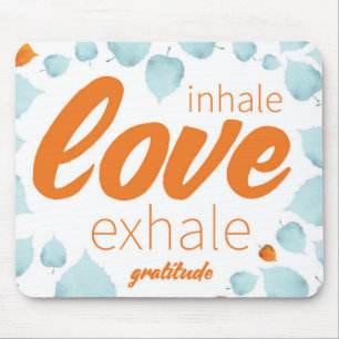 Tapis De Souris Gratitude Encouragement Succès Conseils de vie Cit