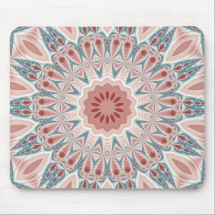 Tapis De Souris Grattez moderne Kaleidoscope Mandala art fractal