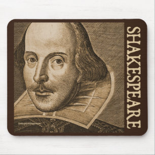 Tapis De Souris Gravures de Shakespeare Droeshout