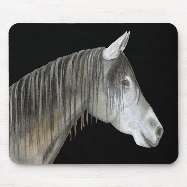 Tapis De Souris Gray Horse (Devant)