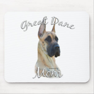 Tapis De Souris Great Dane (brindle) Maman 2