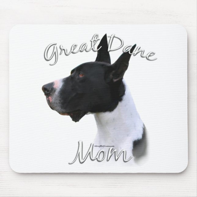Tapis De Souris Great Dane (manteau) Maman 2 (Devant)