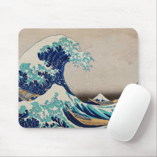 Tapis De Souris "Great Wave" Vintage Japanese Art